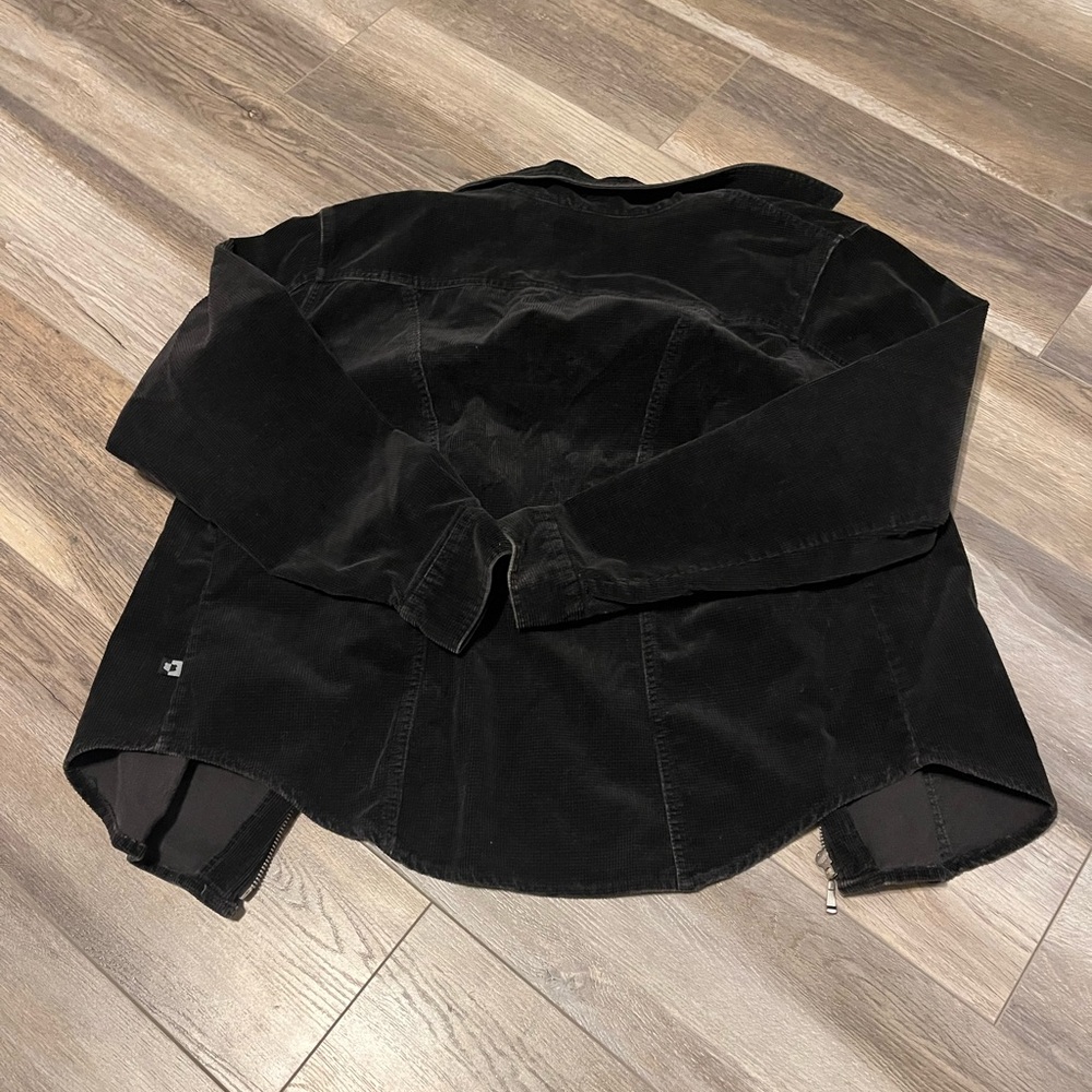Route 66 Vintage Black Corduroy Jacket - Picture 2 of 3
